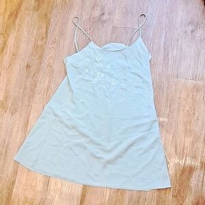 Pale Green Chemise / Night Dress / Lingerie